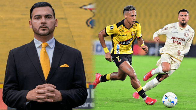 Presidente de Barcelona SC se refirió sobre el partido ante Universitario por Copa Libertadores 2025. Presidente de Barcelona SC se refirió sobre el partido ante Universitario por Copa Libertadores 2025.