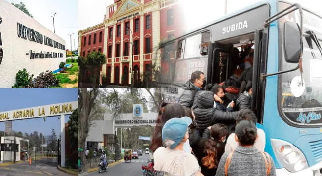 Universidades que cancelarán las clases por paro de transportistas Universidades que cancelarán las clases por paro de transportistas