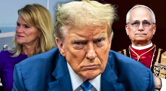 Trump arremete contra periodista por comentarios sobre la elección del Papa. Trump arremete contra periodista por comentarios sobre la elección del Papa.