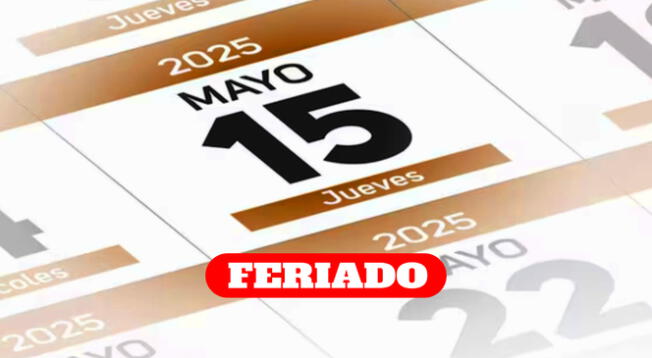 El Estado mexicano confirmó que el jueves 15 de mayo es feriado. El Estado mexicano confirmó que el jueves 15 de mayo es feriado.