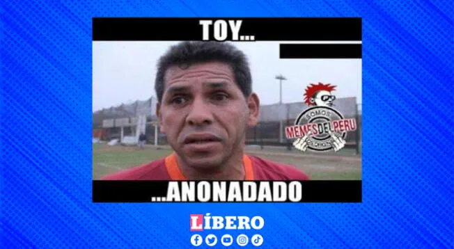 La reacción de muchos al ver que Valera logró anotar un gol en la Copa Libertadores. La reacción de muchos al ver que Valera logró anotar un gol en la Copa Libertadores.