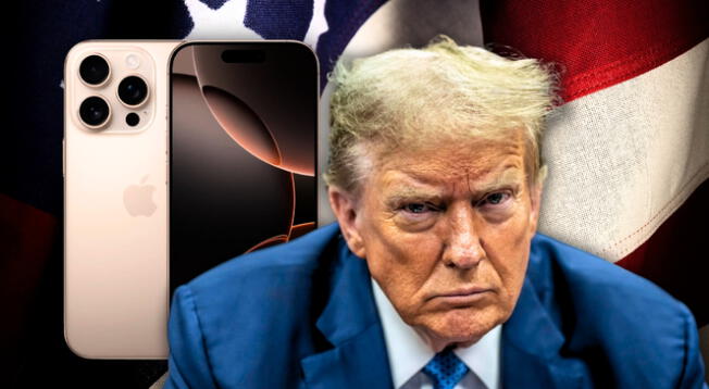 Trump desea que la producción de iPhones se realice en Estados Unidos. Trump desea que la producción de iPhones se realice en Estados Unidos.