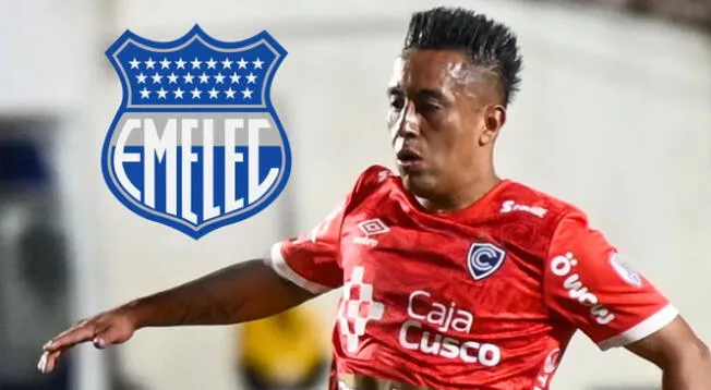 Emelec de Ecuador está muy interesado en Christian Cueva Emelec de Ecuador está muy interesado en Christian Cueva