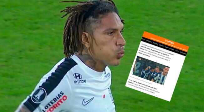 Prensa argentina dio inesperado calificativo a Paolo Guerrero Prensa argentina dio inesperado calificativo a Paolo Guerrero