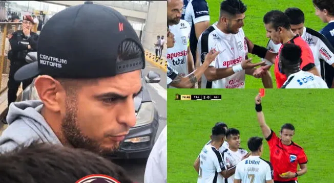 Carlos Zambrano rompió el silenció y habló sobre su expulsión ante Talleres Carlos Zambrano rompió el silenció y habló sobre su expulsión ante Talleres