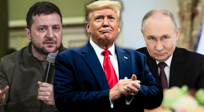 Donald Trump anuncia que el fin de la guerra entre Ucrania y Rusia estaría cerca. Donald Trump anuncia que el fin de la guerra entre Ucrania y Rusia estaría cerca.
