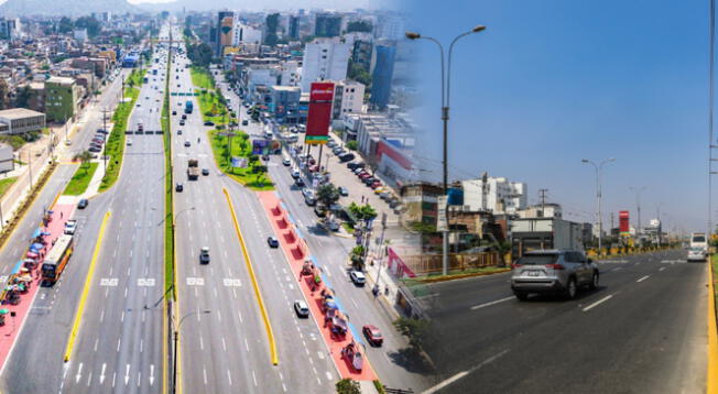 La avenida Circunvalación que conecta con ATE, San Luis y San Borja fue mejorada. La avenida Circunvalación que conecta con ATE, San Luis y San Borja fue mejorada.