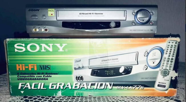 El VHS Stereo Sony Hi-fi De 6 Cabezales es una JOYA que puede valer cientos de soles. El VHS Stereo Sony Hi-fi De 6 Cabezales es una JOYA que puede valer cientos de soles.