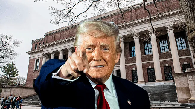 El gobierno de Donald Trump revoca a Harvard la capacidad de inscribir estudiantes extranjeros, obligando a 6,800 alumnos a transferirse o arriesgar su estatus migratorio. El gobierno de Donald Trump revoca a Harvard la capacidad de inscribir estudiantes extranjeros, obligando a 6,800 alumnos a transferirse o arriesgar su estatus migratorio.
