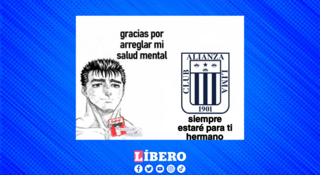 Muchos blanquiazules están felices con el triunfo de Alianza Lima.