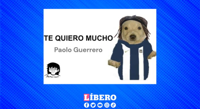 Paolo Guerrero anotó un gol y los hinchas son los más felices