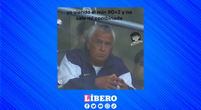 La reacción de los hinchas de Alianza Lima que apostaron.