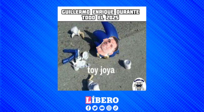 Muchos imaginan que Guillermo Enrique terminará así la Liga 1.