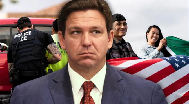 Ron DeSantis enfrenta polémicas tras querer imponer drástica ley migratoria. Ron DeSantis enfrenta polémicas tras querer imponer drástica ley migratoria.