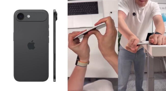 El iPhone 17 Air no solo será el teléfono de Apple más delgado, sino también potente. Una prueba de resistencia lo comprobó. El iPhone 17 Air no solo será el teléfono de Apple más delgado, sino también potente. Una prueba de resistencia lo comprobó.