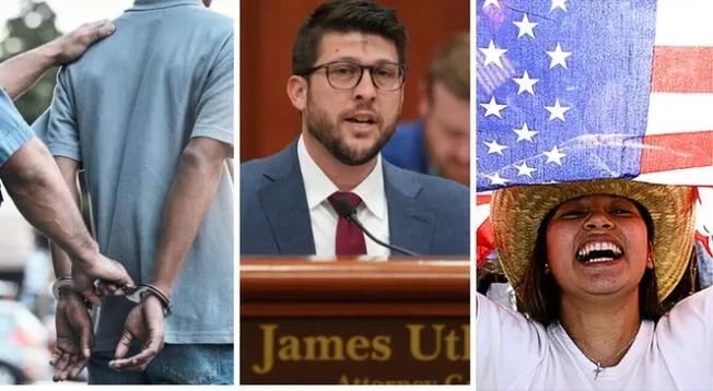 Defensores de inmigrantes se pronuncian en contra del fiscal James Uthmeier en Florida. Defensores de inmigrantes se pronuncian en contra del fiscal James Uthmeier en Florida.