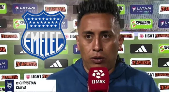 Christian Cueva rompió el silencio y habló sobre su fichaje a Emelec de Ecuador Christian Cueva rompió el silencio y habló sobre su fichaje a Emelec de Ecuador