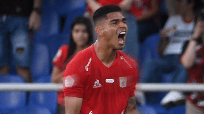 Luis Ramos le dio el triunfo a América de Cali ante DIM con su doblete.