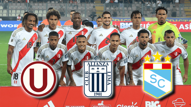 Conoce que equipo aporta más a la lista de convocados de la selección peruana. ¿Universitario, Alianza o Cristal?