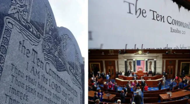 La administración de Texas obligaría a las escuelas mostrar los 10 mandamientos.