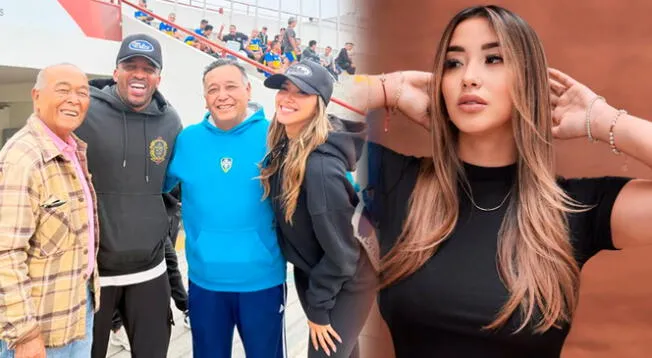 La 'Foquita' asistió a un evento deportivo junto a su pareja, que demostró su talento oculto.