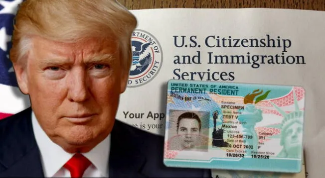 Trump reclama poder cancelar las green cards en cualquier momento. Trump reclama poder cancelar las green cards en cualquier momento.