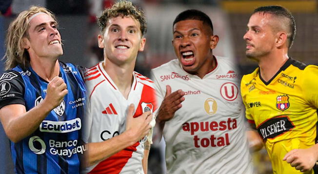 Tabla del Grupo B de Copa Libertadores.