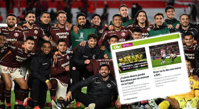 Prensa ecuatoriana furiosa con clasificación de Universitario a octavos. Prensa ecuatoriana furiosa con clasificación de Universitario a octavos.