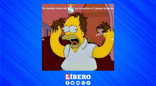 Los hinchas de Sporting Cristal tras ver los goles de Palmeiras. Los hinchas de Sporting Cristal tras ver los goles de Palmeiras.