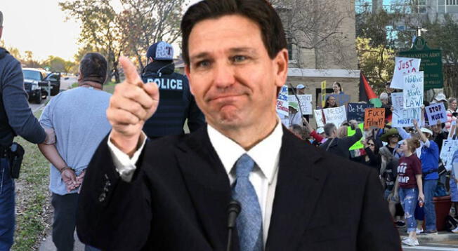 Ron DeSantis sigue firme en su lucha por capturar a los inmigrantes del estado de Florida. Ron DeSantis sigue firme en su lucha por capturar a los inmigrantes del estado de Florida.