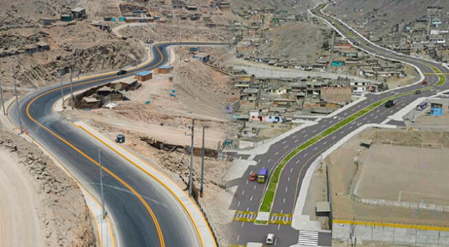 Esta carretera de aproximadamente 68 kilómetros conectará el puerto de Chancay con Comas. Esta carretera de aproximadamente 68 kilómetros conectará el puerto de Chancay con Comas.