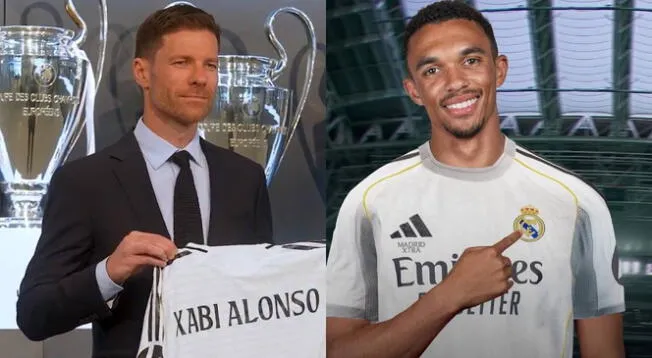 Real Madrid confirmó la llegada de Xabi Alonso y Alexander-Arnold Real Madrid confirmó la llegada de Xabi Alonso y Alexander-Arnold
