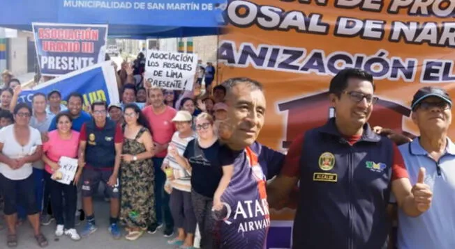 Alcalde de SMP estrena obra para beneficio de los vecinos Alcalde de SMP estrena obra para beneficio de los vecinos