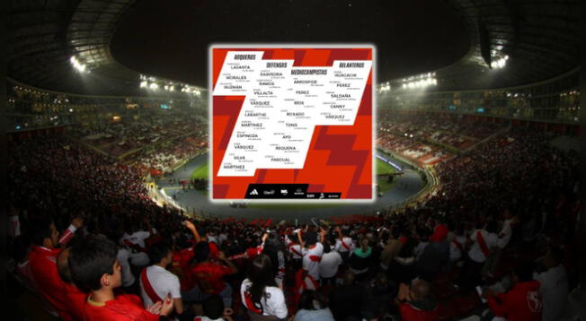 Selección peruana lanzó lista de convocados. Selección peruana lanzó lista de convocados.