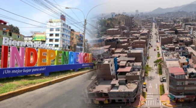 Una importante avenida de Independencia fue remodelada por la Municipalidad de Lima. Una importante avenida de Independencia fue remodelada por la Municipalidad de Lima.
