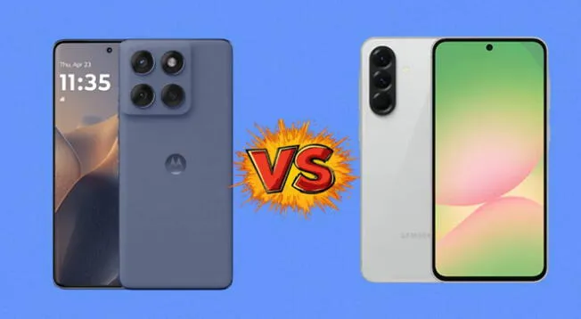Conoce las diferencias y similitudes entre el Motorola Edge 60 Fusion y Galaxy A56 de Samsung. Conoce las diferencias y similitudes entre el Motorola Edge 60 Fusion y Galaxy A56 de Samsung.