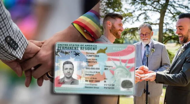 EE. UU. otorga la Green Card igual a parejas homosexuales y heterosexuales. EE. UU. otorga la Green Card igual a parejas homosexuales y heterosexuales.