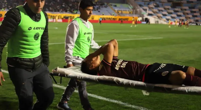 ¡Alerta en Universitario! Jugador recibió fuerte golpe en práctica y será sometido a exámenes ¡Alerta en Universitario! Jugador recibió fuerte golpe en práctica y será sometido a exámenes