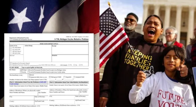 Con esta solicitud de USCIS, tu familiar gozará de los beneficios de un asilado en Estados Unidos.