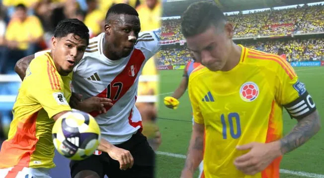 James Rodríguez lanzó duro comentario tras empate con Perú. James Rodríguez lanzó duro comentario tras empate con Perú.