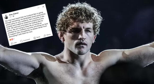 Ben Askren hospitalizado por neumonía Ben Askren hospitalizado por neumonía
