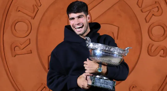Carlos Alcaraz es el campeón de uno de los Grand Slam Carlos Alcaraz es el campeón de uno de los Grand Slam