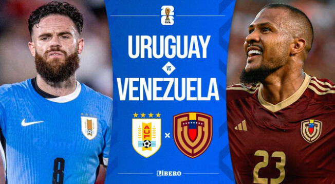 Uruguay vs. Venezuela juegan por las Eliminatorias Sudamericanas 2026 Uruguay vs. Venezuela juegan por las Eliminatorias Sudamericanas 2026