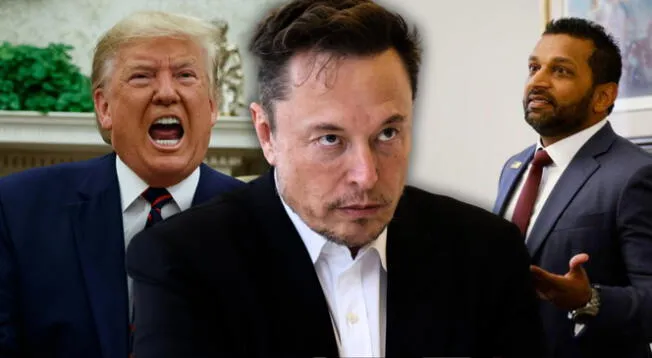 Kash Patel emite comunicado ante disputa Trump-Musk. Kash Patel emite comunicado ante disputa Trump-Musk.
