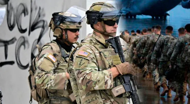 Confirman el despliegue de 500 militares en Los Ángeles tras redadas y disturbios en el país. Confirman el despliegue de 500 militares en Los Ángeles tras redadas y disturbios en el país.