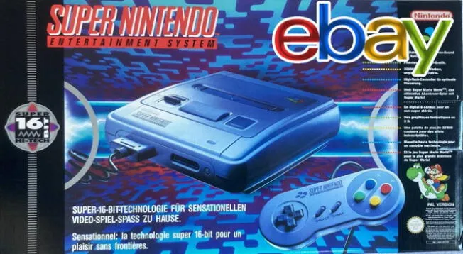En Ebay podrás comprar una consola Super Nintendo por nada más y menos que 44 mil euros. ¿Por qué es tan cara? En Ebay podrás comprar una consola Super Nintendo por nada más y menos que 44 mil euros. ¿Por qué es tan cara?