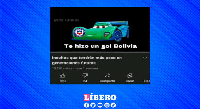 Bolivia puso el último clavo en la eliminación de Chile. Bolivia puso el último clavo en la eliminación de Chile.