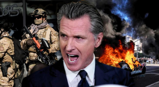 Gavin Newsom advierte que el uso de la Guardia Militar incrementó el caos en Los Ángeles. Gavin Newsom advierte que el uso de la Guardia Militar incrementó el caos en Los Ángeles.