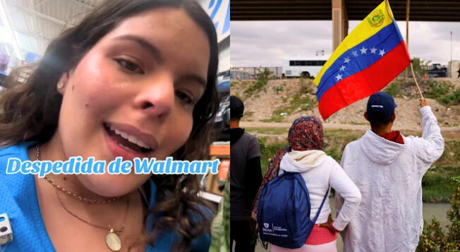 Edda Navarro, venezolana, habla sobre su despedida de Walmart. Edda Navarro, venezolana, habla sobre su despedida de Walmart.