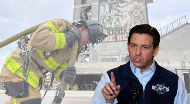 Ron DeSantis firmó una ley que permitirá mejorar la calidad de trabajo de los bomberos en Florida. Ron DeSantis firmó una ley que permitirá mejorar la calidad de trabajo de los bomberos en Florida.